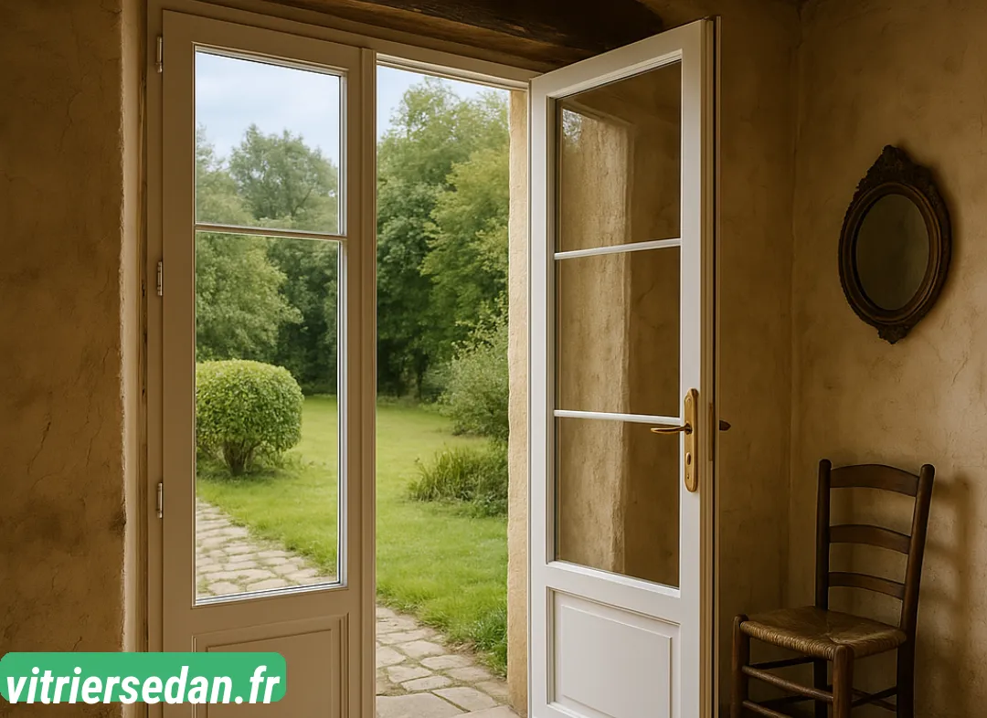 Installation de fenêtre en PVC Sedan